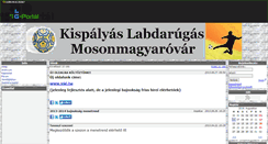 Desktop Screenshot of mkb.gportal.hu