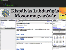 Tablet Screenshot of mkb.gportal.hu