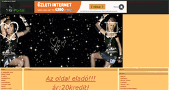 Desktop Screenshot of csacskaaflori.gportal.hu