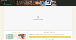 Desktop Screenshot of anime-revolution.gportal.hu