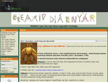 Tablet Screenshot of diakfalu.gportal.hu