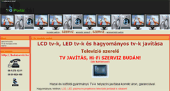 Desktop Screenshot of bukszerviz.gportal.hu