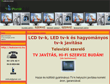 Tablet Screenshot of bukszerviz.gportal.hu
