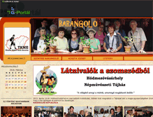 Tablet Screenshot of barangolo.gportal.hu
