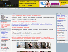 Tablet Screenshot of luxtapeta.gportal.hu