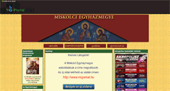 Desktop Screenshot of exarchatus.gportal.hu