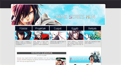 Desktop Screenshot of animeseries.gportal.hu