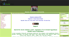 Desktop Screenshot of gatermuvhaz.gportal.hu