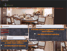 Tablet Screenshot of joebutordiszkont.gportal.hu