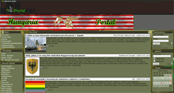 Desktop Screenshot of hungaria.gportal.hu