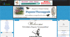 Desktop Screenshot of pegazus-versenypark.gportal.hu