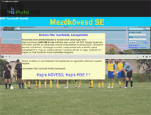 Tablet Screenshot of mkse.gportal.hu