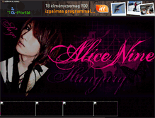 Tablet Screenshot of aliceninehungary.gportal.hu