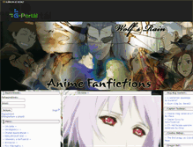 Tablet Screenshot of animefanfictions.gportal.hu