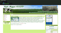 Desktop Screenshot of fmteszov.gportal.hu