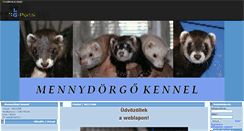 Desktop Screenshot of mennydorgo.gportal.hu