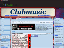 Tablet Screenshot of clubmusic.gportal.hu