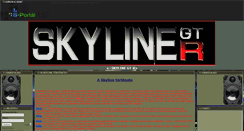 Desktop Screenshot of nissanskylinegt-r.gportal.hu