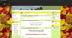 Desktop Screenshot of grassi-info.gportal.hu