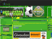 Tablet Screenshot of makofutballclub.gportal.hu