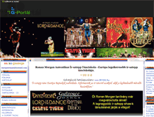 Tablet Screenshot of dancingdaysforever.gportal.hu
