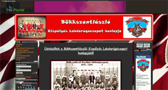 Desktop Screenshot of bukkszentkispalya.gportal.hu