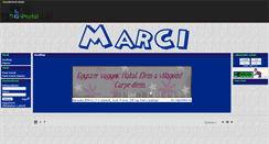 Desktop Screenshot of marcika.gportal.hu