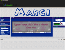 Tablet Screenshot of marcika.gportal.hu