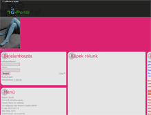 Tablet Screenshot of mindenmegoldhato.gportal.hu