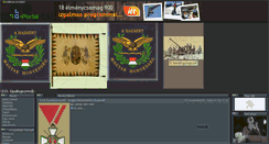 Desktop Screenshot of 13gyalogezred.gportal.hu