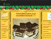 Tablet Screenshot of ercsihami.gportal.hu