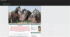 Desktop Screenshot of germanhorsecenter.gportal.hu