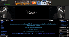 Desktop Screenshot of anita-blake.gportal.hu