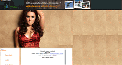 Desktop Screenshot of anahidulce.gportal.hu
