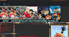 Desktop Screenshot of inuyashaanime.gportal.hu