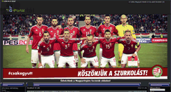 Desktop Screenshot of magyarlegiosfoci.gportal.hu
