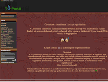 Tablet Screenshot of casablanca.gportal.hu