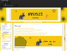 Tablet Screenshot of nyuszi-portal.gportal.hu