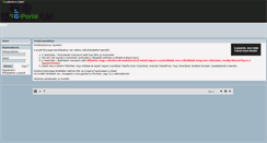 Desktop Screenshot of msn.gportal.hu