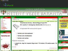 Tablet Screenshot of hetenyvezer.gportal.hu