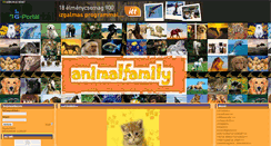 Desktop Screenshot of animalfamily.gportal.hu