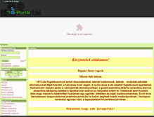 Tablet Screenshot of madarasjani.gportal.hu