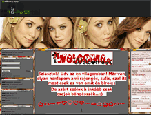 Tablet Screenshot of csajszygirl.gportal.hu