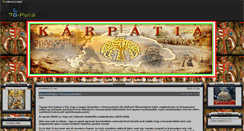 Desktop Screenshot of karpatiaklubgyor.gportal.hu