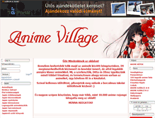 Tablet Screenshot of anime-village.gportal.hu