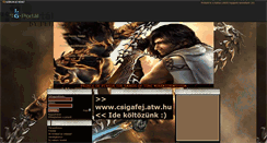 Desktop Screenshot of csigafej.gportal.hu