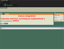 Tablet Screenshot of papaikutyak.gportal.hu