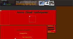 Desktop Screenshot of ancsajosno.gportal.hu
