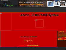 Tablet Screenshot of ancsajosno.gportal.hu