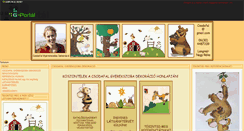 Desktop Screenshot of dekoracio.gportal.hu